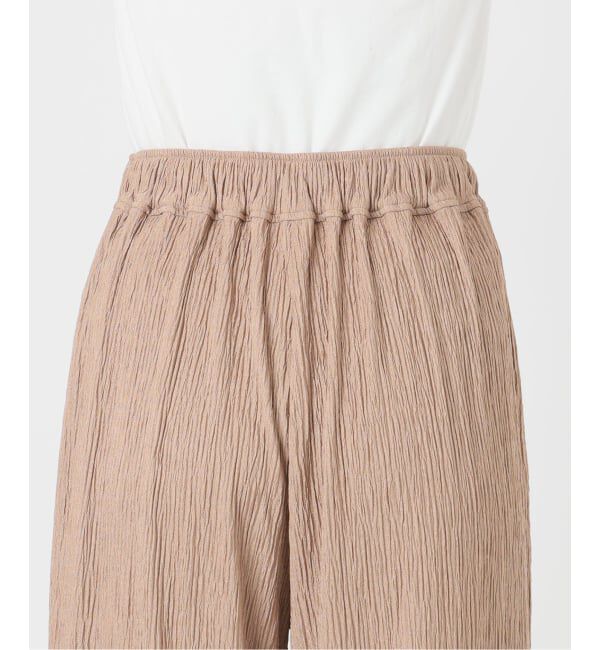 SLOBE IENA「《ブラックのみWEB限定/予約》楊柳カットソーパンツ」|その他|