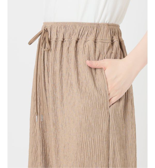 SLOBE IENA「《ブラックのみWEB限定/予約》楊柳カットソーパンツ」|その他|