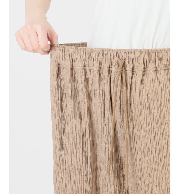 SLOBE IENA「《ブラックのみWEB限定/予約》楊柳カットソーパンツ」|その他|