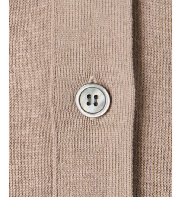 SLOBE IENA「《セットアップ対応可/予約》コットンポリ ニットジレ」|ベスト・ジレ|