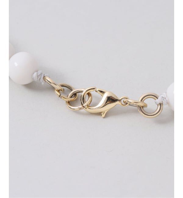 SLOBE IENA「《予約》mabel/マベル SLOBE別注 ビーズネックレス」|ネックレス|