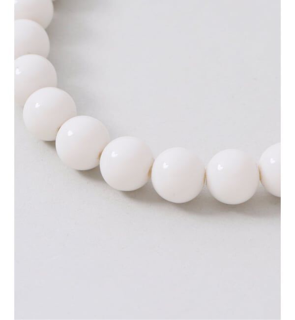 SLOBE IENA「《予約》mabel/マベル SLOBE別注 ビーズネックレス」|ネックレス|