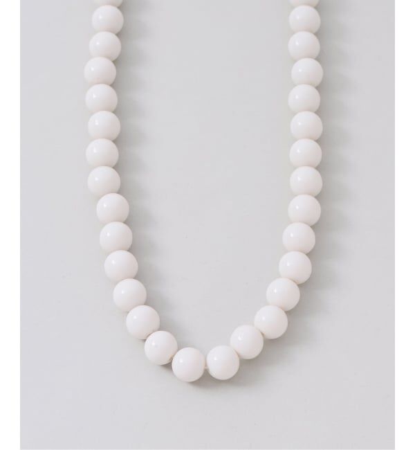 SLOBE IENA「《予約》mabel/マベル SLOBE別注 ビーズネックレス」|ネックレス|