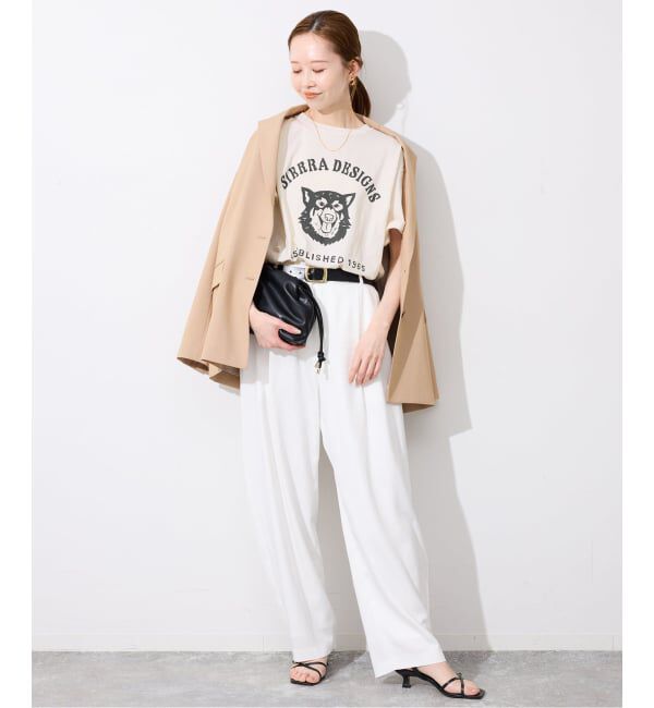 SLOBE IENA「《予約》Sierra Designs/シエラデザインズ SLOBE別注 DOG TEE」|Tシャツ・カットソー|