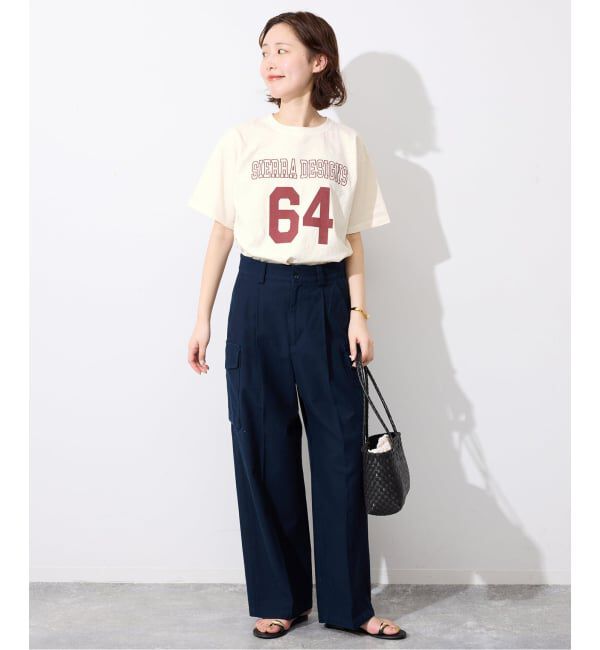 SLOBE IENA「《予約》Sierra Designs/シエラデザインズ SLOBE別注 ナンバリングTEE」|Tシャツ・カットソー|