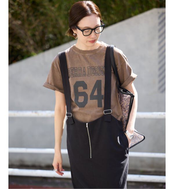 SLOBE IENA「《予約》Sierra Designs/シエラデザインズ SLOBE別注 ナンバリングTEE」|Tシャツ・カットソー|