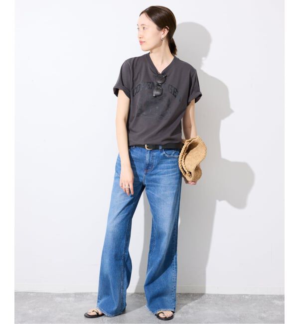 SLOBE IENA「《予約》SLOBE ラウンドバックル太ベルト」|ベルト|