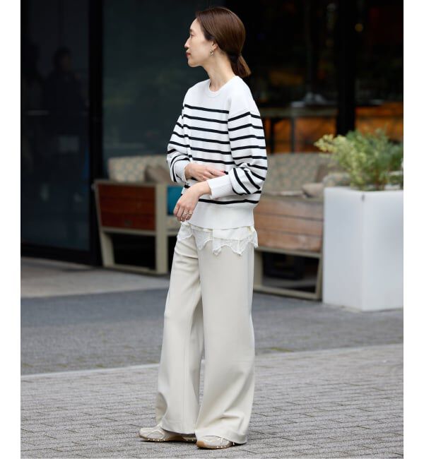 SLOBE IENA「《追加3予約》サテンレースキャミソール」|キャミソール|