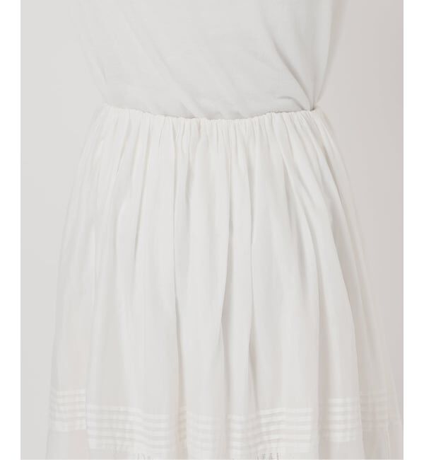 IENA「《追加5予約》コットンレーススカート」|スカート|