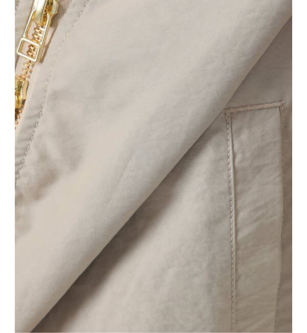 IENA「《WEB限定/追加予約》ウォッシャブル ライトエアリーMA-1」|ブルゾン・スタジャン|