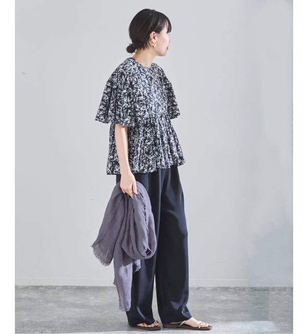 IENA「《予約》NIMNIMDUAI/ニムニムデュアイ PLAIN GAUZE STOLE ストール」|ストール|