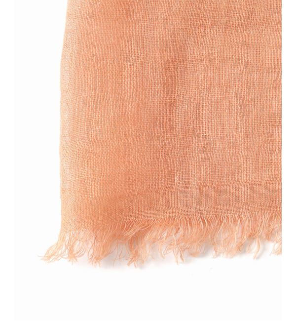 IENA「《予約》NIMNIMDUAI/ニムニムデュアイ PLAIN GAUZE STOLE ストール」|ストール|