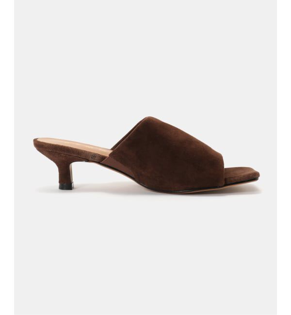 SLOBE IENA「REMME/レメ SLOBE別注 スウェードミュール」|サンダル|