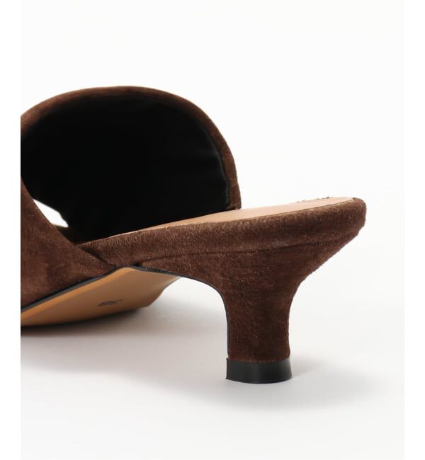 SLOBE IENA「REMME/レメ SLOBE別注 スウェードミュール」|サンダル|