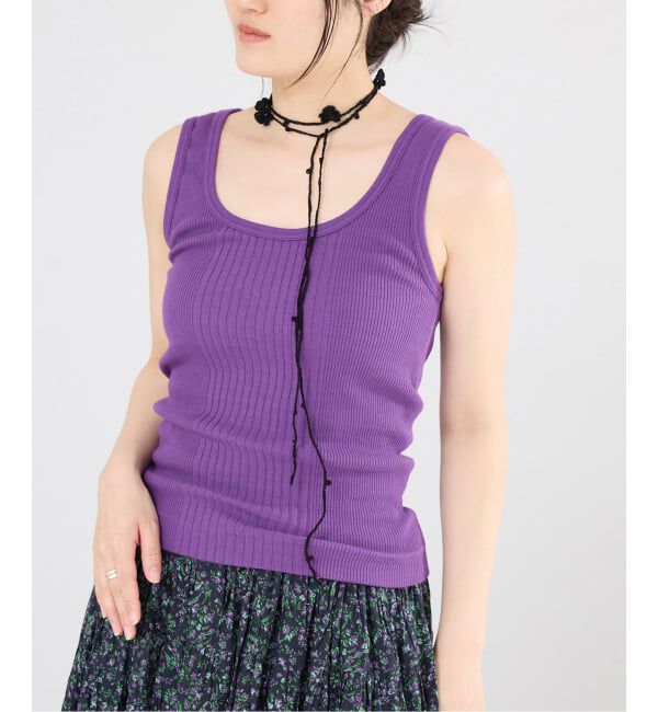 IENA「《予約》PURE SUGAR/ピュア シュガー Debardeur MALAWI タンクトップ」|タンクトップ|