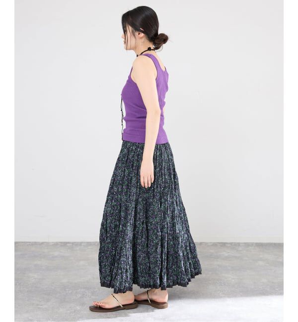 IENA「《予約》PURE SUGAR/ピュア シュガー Debardeur MALAWI タンクトップ」|タンクトップ|