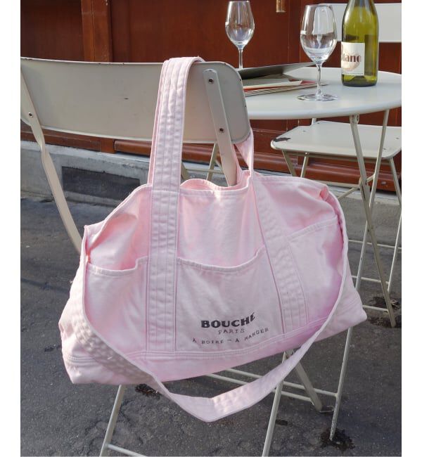 SLOBE IENA「《予約》BOUCHE SLOBE別注 キャンバストートバッグ」|トートバッグ|