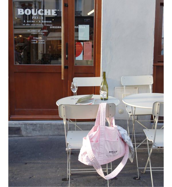 SLOBE IENA「《予約》BOUCHE SLOBE別注 キャンバストートバッグ」|トートバッグ|