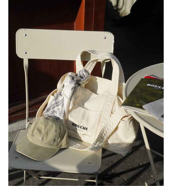 SLOBE IENA「《予約》BOUCHE SLOBE別注 キャンバストートバッグ」|トートバッグ|