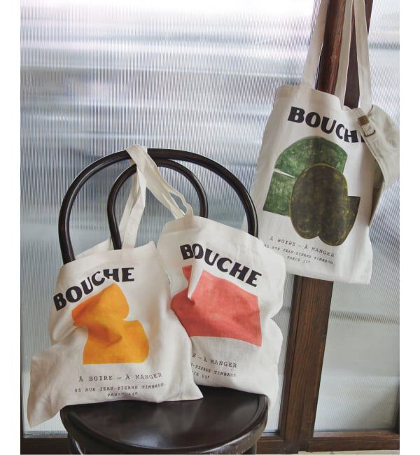 SLOBE IENA「《予約》BOUCHE SLOBE別注 リネントートバッグ」|トートバッグ|