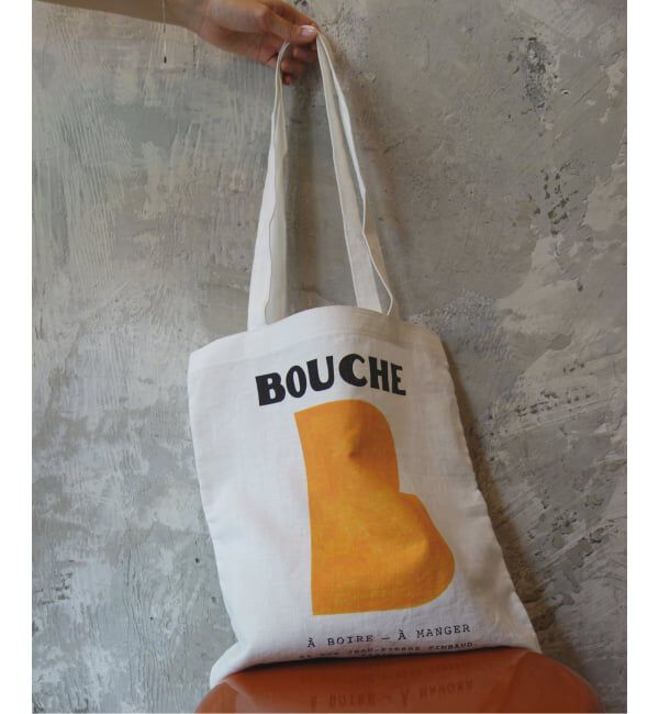 SLOBE IENA「《予約》BOUCHE SLOBE別注 リネントートバッグ」|トートバッグ|