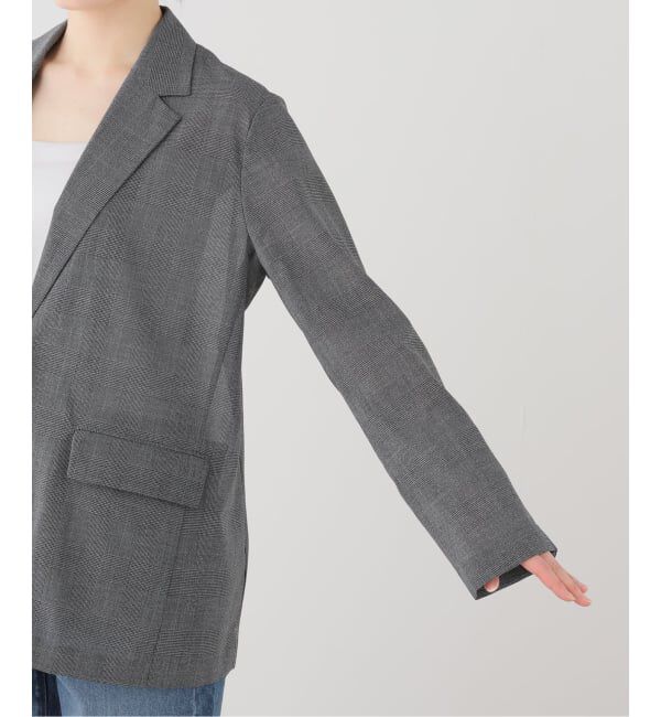 SLOBE IENA「クリスピーシアーテーラードジャケット」|テーラードジャケット|