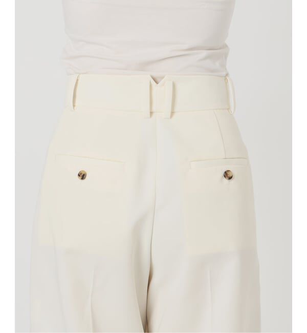 VERMEIL par iena「《予約》チノライクタックワイドパンツ」|チノ|