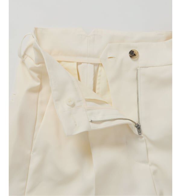 VERMEIL par iena「《予約》チノライクタックワイドパンツ」|チノ|