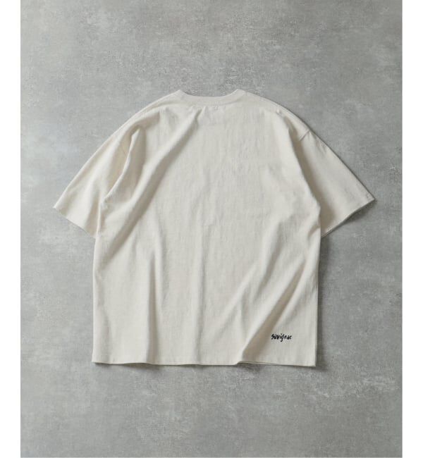 EDIFICE「《追加》SAVIGNAC (サヴィニャック) 別注 French Company プリント Tシャツ」|Tシャツ・カットソー|