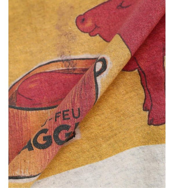 EDIFICE「《追加》SAVIGNAC (サヴィニャック) 別注 French Company プリント Tシャツ」|Tシャツ・カットソー|