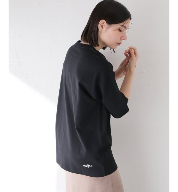 EDIFICE「《追加》SAVIGNAC (サヴィニャック) 別注 French Company プリント Tシャツ」|Tシャツ・カットソー|