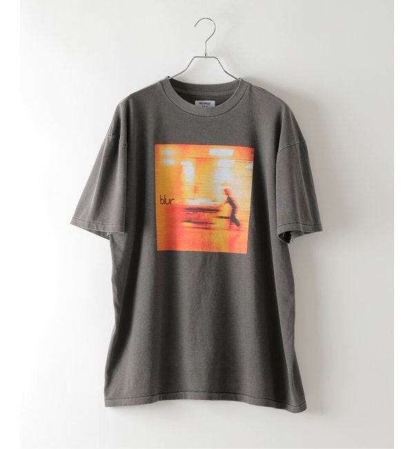 EDIFICE「INSONNIA PROJECTS(インソニア プロジェクト) for EDIFICE 別注  blur LAW Tシャツ」|Tシャツ・カットソー|ブラック