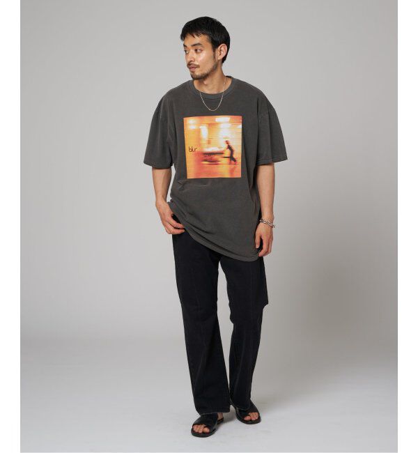 EDIFICE「INSONNIA PROJECTS(インソニア プロジェクト) for EDIFICE 別注  blur LAW Tシャツ」|Tシャツ・カットソー|