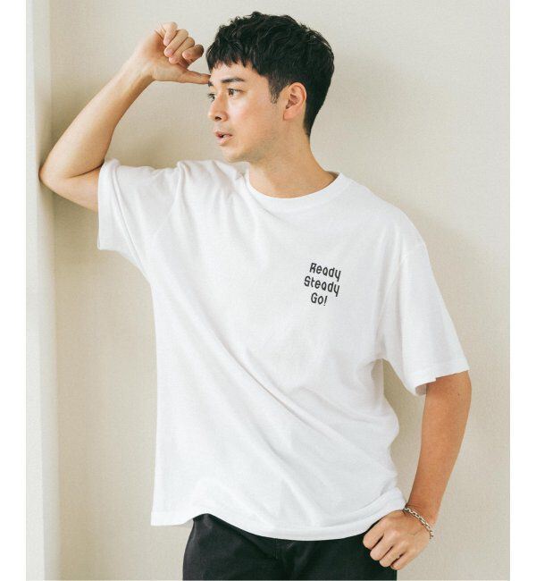EDIFICE「Ready Steady Go! / レディーステディゴー 別注 プリント Tシャツ」|Tシャツ・カットソー|