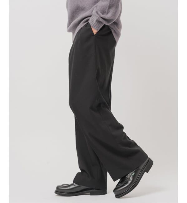 EDIFICE「ラフトップ ウルトラ ワイドパンツ」|スラックス|