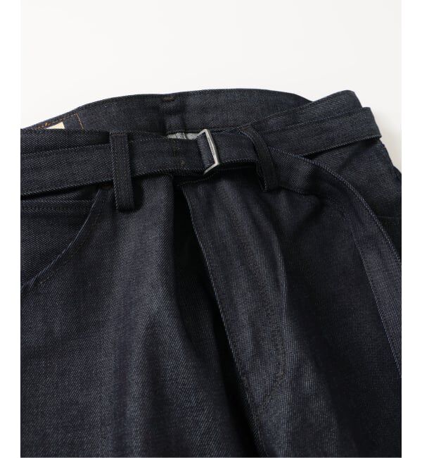 EDIFICE「LEVI&rsquo;S(R)/リーバイス(R) 別注 TWISTED BELTED デニムパンツ (L30)」|デニム|