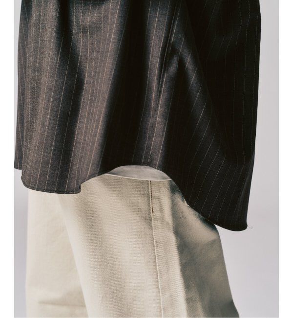 417 EDIFICE「LE JAPON Akita レギュラーウールシャツ」|シャツ・ブラウス|