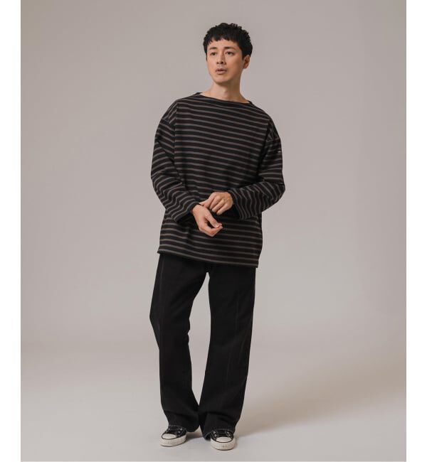 EDIFICE「SAINT JAMES (セントジェームス) 別注 ウエッソン ルーズ ボーダー」|Tシャツ・カットソー|