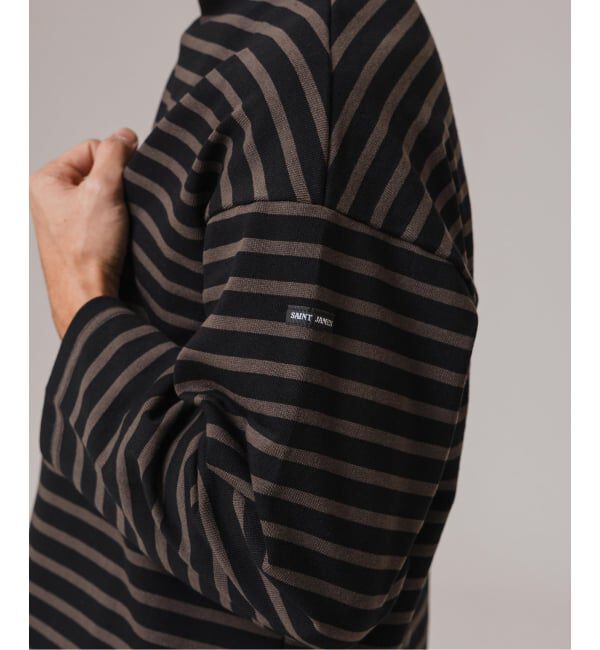 EDIFICE「SAINT JAMES (セントジェームス) 別注 ウエッソン ルーズ ボーダー」|Tシャツ・カットソー|