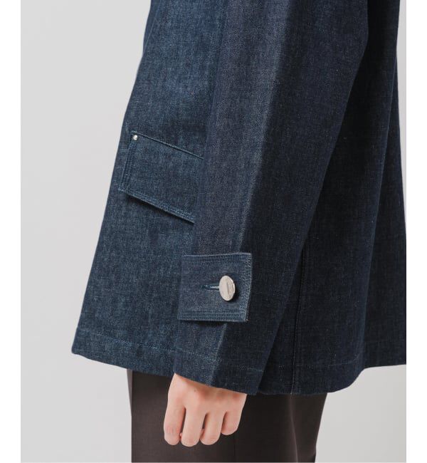 EDIFICE「MACKINTOSH(マッキントッシュ) 別注 HUMBIE/ハンビー デニム SHORT SL」|デニムジャケット|