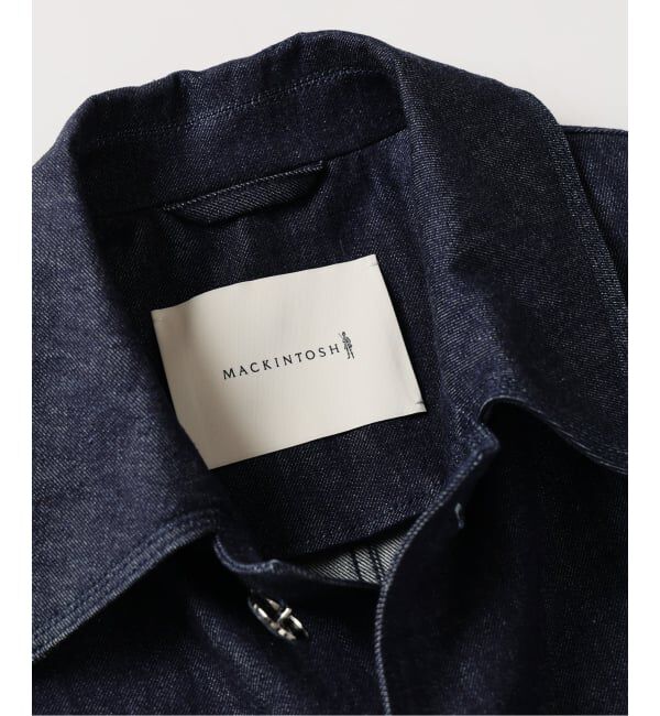 EDIFICE「MACKINTOSH(マッキントッシュ) 別注 HUMBIE/ハンビー デニム SHORT SL」|デニムジャケット|