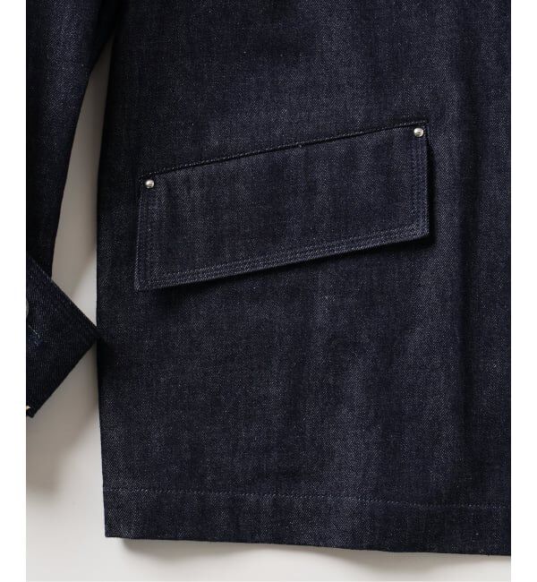 EDIFICE「MACKINTOSH(マッキントッシュ) 別注 HUMBIE/ハンビー デニム SHORT SL」|デニムジャケット|