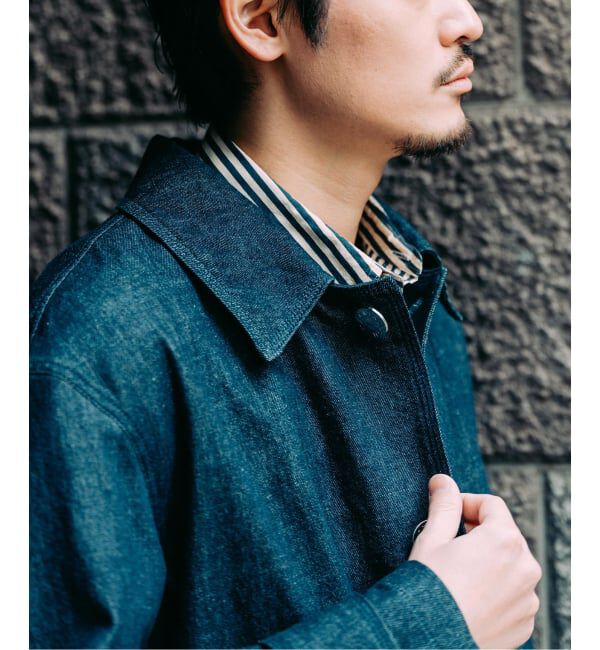 EDIFICE「MACKINTOSH(マッキントッシュ) 別注 HUMBIE/ハンビー デニム SHORT SL」|デニムジャケット|