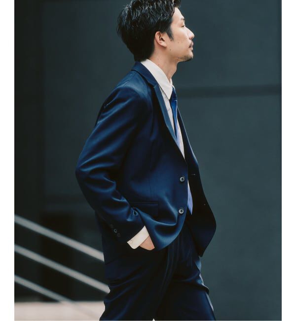 417 EDIFICE「ドライストレッチツイル セットアップ &rdquo;ジャケット1点+パンツ1点&rdquo; の2点セット」|スーツ|