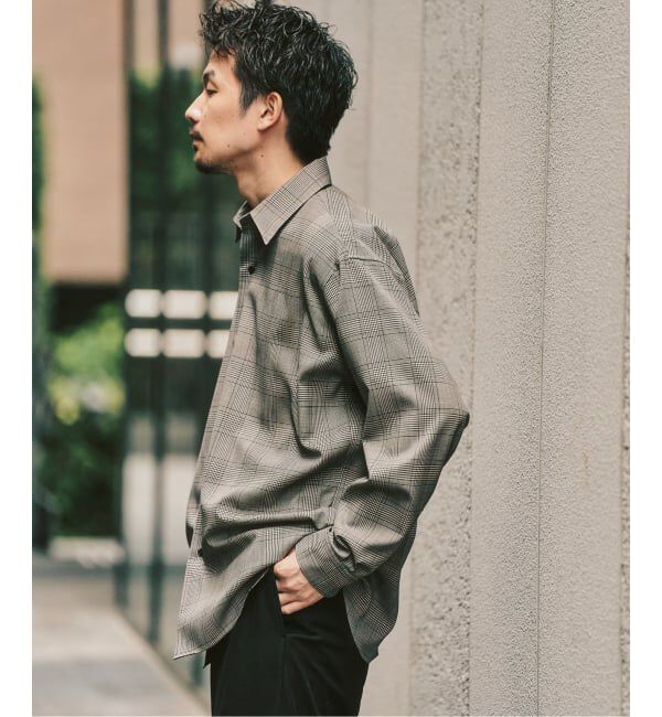 417 EDIFICE「【LE JAPON ATELIER】 Akita レギュラーウールシャツ」|シャツ・ブラウス|