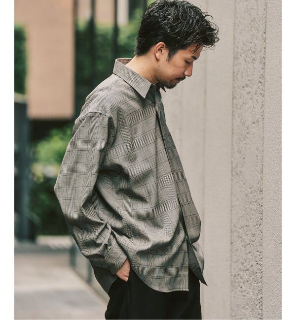 417 EDIFICE「【LE JAPON ATELIER】 Akita レギュラーウールシャツ」|シャツ・ブラウス|