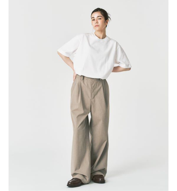 417 EDIFICE「【Hanes &times; 417 EDIFICE】別注 BEEFY CREW NECK T-SHIRT（MODERN FIT）」|Tシャツ・カットソー|