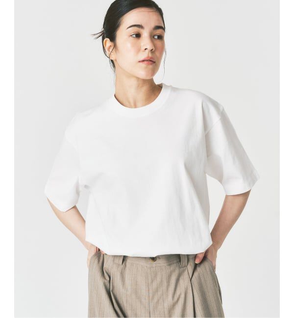 417 EDIFICE「【Hanes &times; 417 EDIFICE】別注 BEEFY CREW NECK T-SHIRT（MODERN FIT）」|Tシャツ・カットソー|