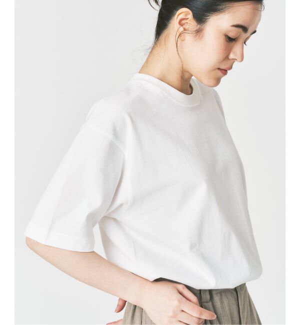 417 EDIFICE「【Hanes &times; 417 EDIFICE】別注 BEEFY CREW NECK T-SHIRT（MODERN FIT）」|Tシャツ・カットソー|