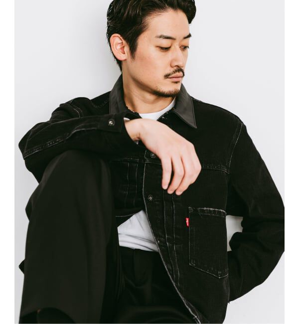 EDIFICE「《再予約》Levi&rsquo;s(リーバイス) 別注 2nd Type トラッカー ジャケット」|デニムジャケット|